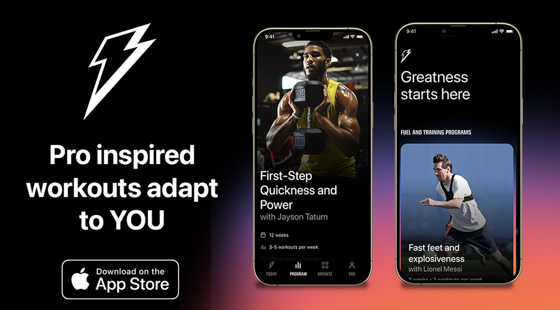 Gatorade app interface