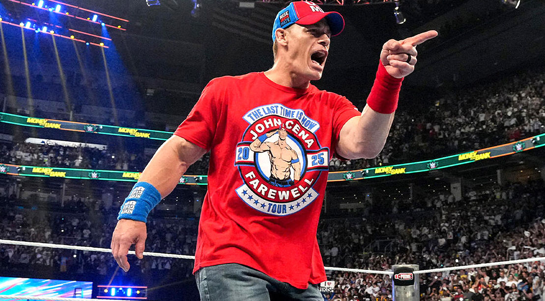 John Cena's retirement announcement from WWE